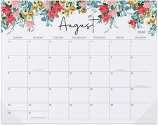 Magnetic Calendar for Fridge 2026 2027 Monthly Refrigerator Organizer 15x12