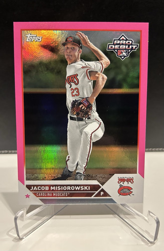 Jacob Misiorowski - Fuchsia Foil #/199 - 2023 Topps Pro Debut MLB