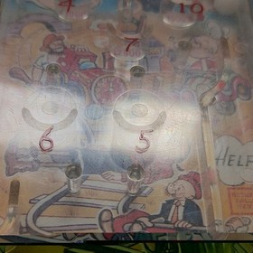 Popeye Sailor Tabletop Pinball Game Louis Marx Bagatelle 1959 IMPERFECT Rare 9"