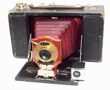 Kodak No. 3 Folding Brownie Camera Model A, Red Bellows. READ DESCRIPTION