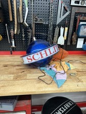 Vintage 1960s Schlitz Beer Hanging Motion Light Rotating Globe Sign