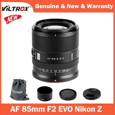 Viltrox 85mm F2.0 EVO Full Frame AF Medium Telephoto Prime Lens for Nikon Z DHL