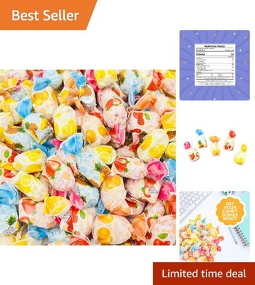 Colorful 1 Pound Assorted Arcor Fruit Filled Hard Candy - Perfect for Sharing