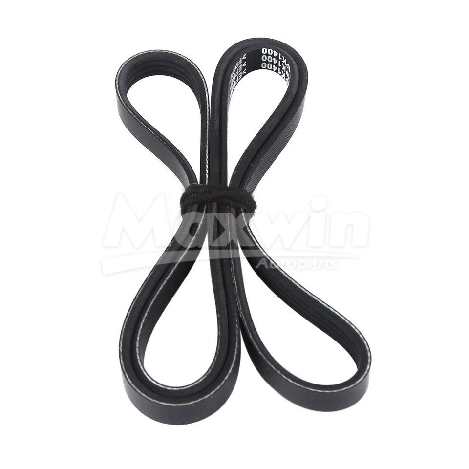 Se adapta a Chrysler PT Cruiser Dodge Neon 2004-2010 4PK1400 EPDM Serpentine Belt Foto 4 de 4