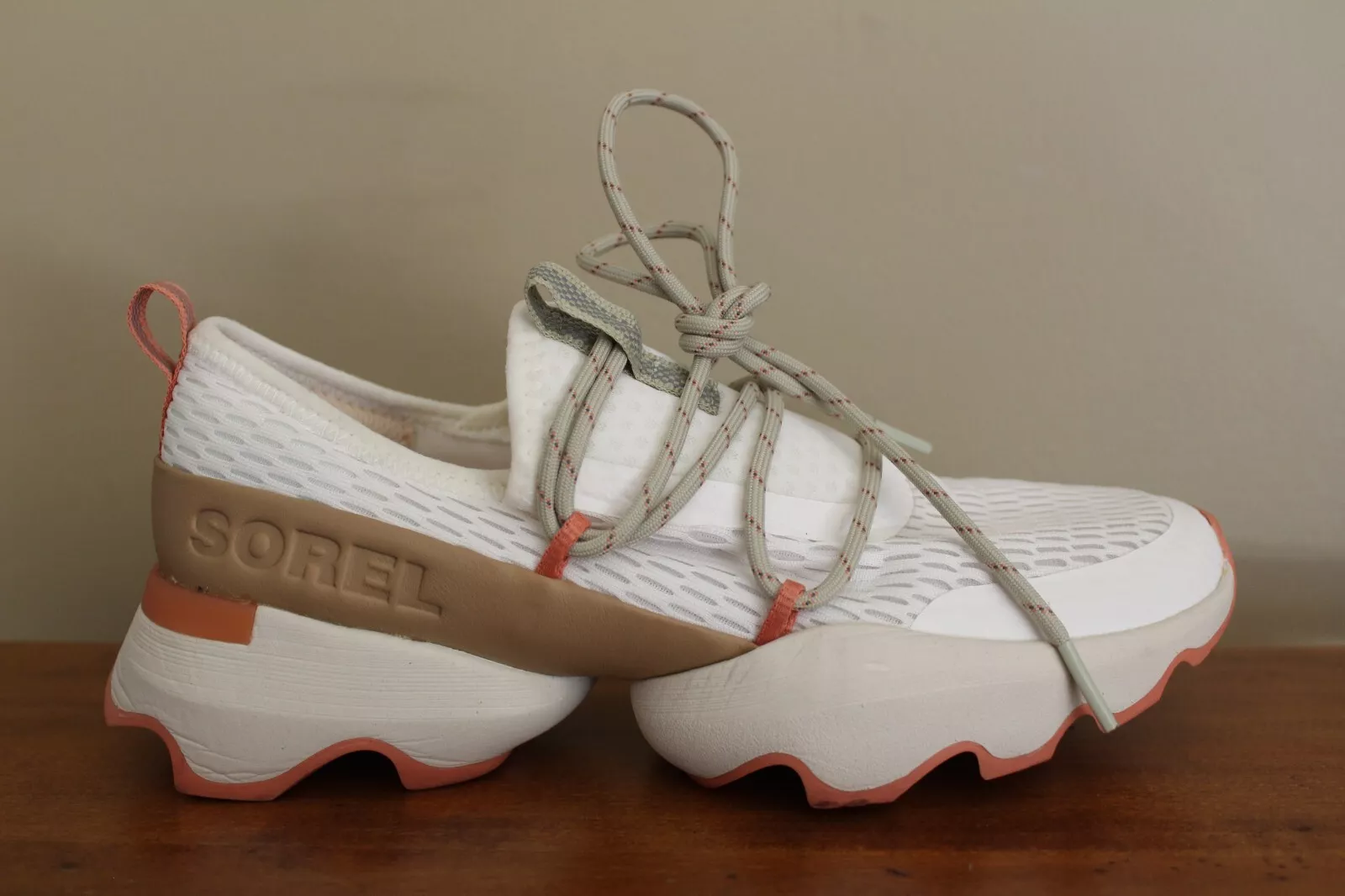 sorel kinetic impact lace up breathable shoes