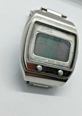 1977 Seiko A039 -5000 Blue LCD Digital Watch Working | eBay