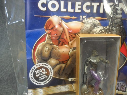 Eaglemoss Chess NEW * Absorbing Man * #15 Black Pawn Marvel Comics Villian - Picture 4 of 11