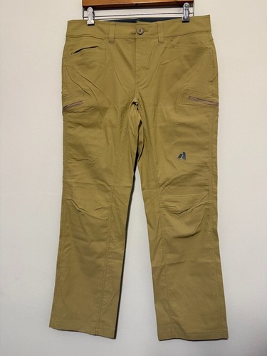 🌲 Eddie Bauer Pants Mens 34x32 First Ascent Cargo Nylon Outdoors Hiking