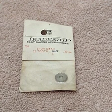 Vintage Tradeship Slot Car Spur Gear #706 22 Tooth