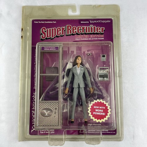 Yahoo! Hotjobs Super Recruiter Limited Edition Action Figure Hiring Booth 2008