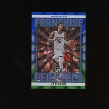 Ja Morant 2023-24 Donruss Franchise Features #27 Holo Blue & Green Laser /35 🔥