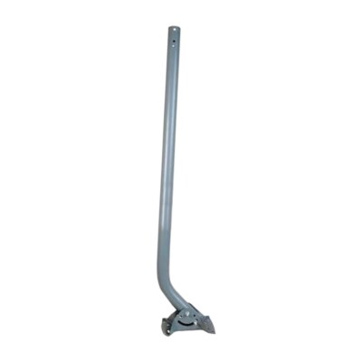 38'' Large Universal J-Pole Outdoor Antenna & Satellite Dish Mount Mast - Grey
