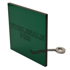 Tinted Acrylic Perspex® Sheet Plastic Coloured Transparent / 3mm Cut To Size