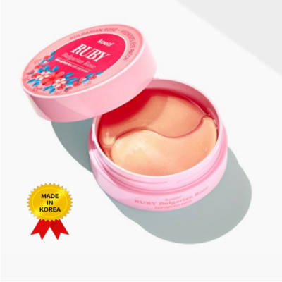 [KOELF] Ruby & Bulgarian Rose Hydrogel Eye Patch (60 pcs) Authentic Brand
