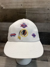 Washington Redskins NFL Super Bowl XVII XXII XXVI Mobil Snapback Cap Hat Dirty