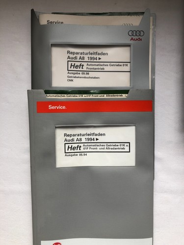 Reparaturleitfaden AUDI A8 D2/4D "Automat. Getriebe 01K Frontantrieb +Eigendiagn