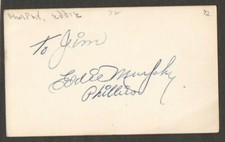Eddie Murphy 3x5 signed auto autographed note card White Sox A's