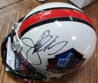 NICE Autographed Redskins Joe Gibbs HOF Football Mini Helmet JSA Hall of Fame