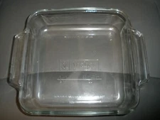 Clear Glass Anchor Hocking 8"x8" Baking Dish EUC