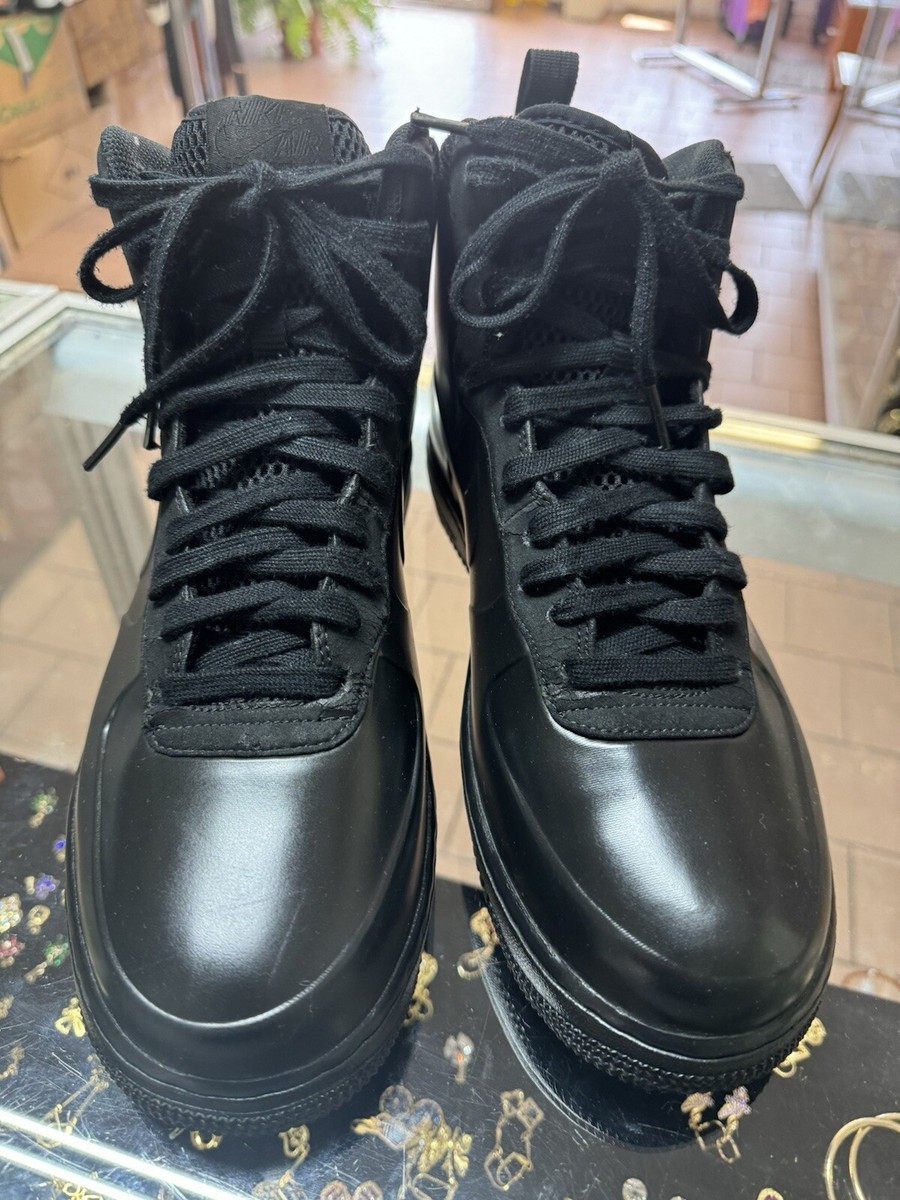 nike air force 1 foamposite on feet