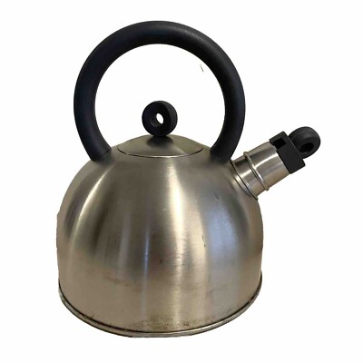 Ikea Teapot Kettle 20L Stainless Steel Gray Handle Design Edition Thailand Rare