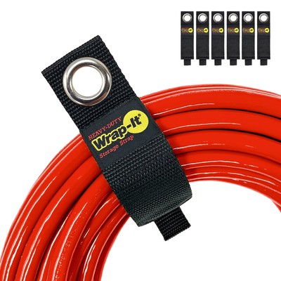 Heavyduty Straps 10inch 6 Pack Hook And Loop Extension Cord Organizer Hanger C