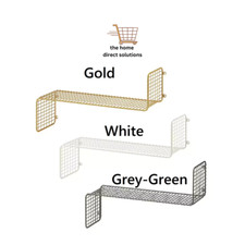 IKEA SVENSHULT Metal Wire Wall Shelf Sleek Wall-Mounted Storage Organizer Rack