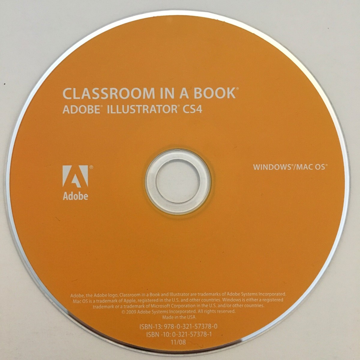 Classroom In A Book - Adobe Illustrator CS4 | CD-ROM Classroom In A Book - Adobe Illustrator CS4 | CD-ROM