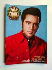 The Official Elvis Presley Fan Club Magazine Of Great Britain Dec 2011 - Jan '12