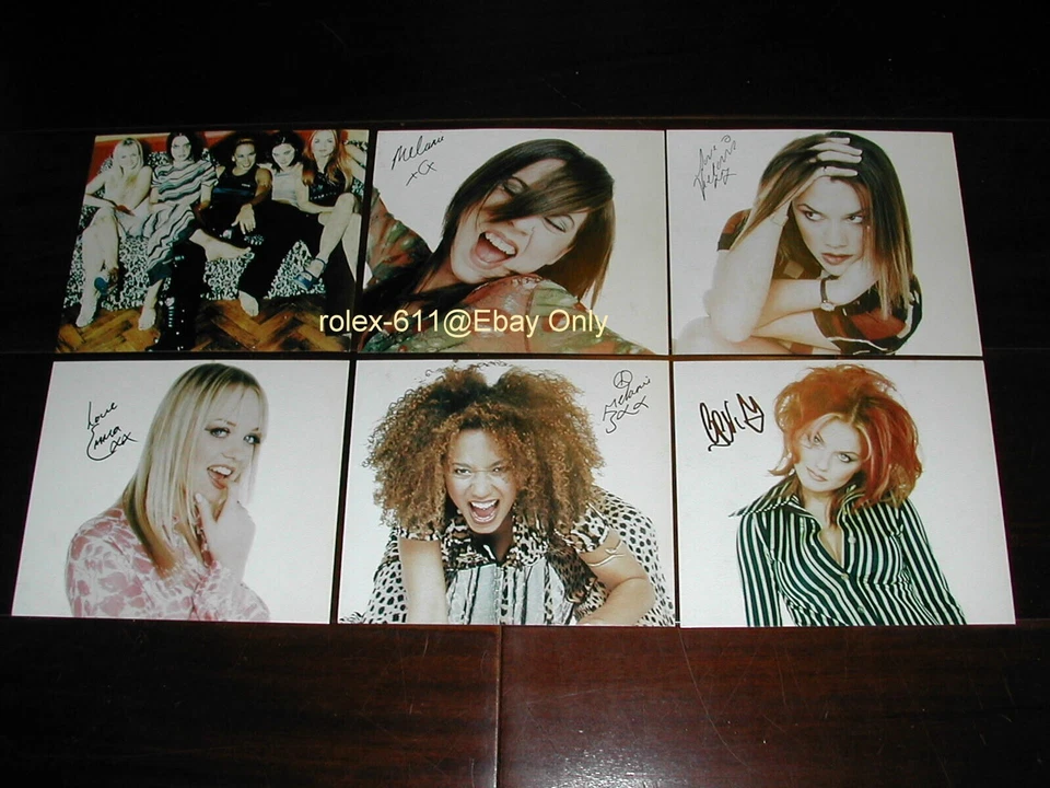 Spice Girls SPICE 1997 Version Taiwan only OBI 6 Promo Postcard CD Box - Image 2 of 4