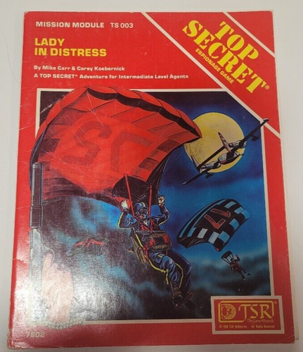 LADY IN DISTRESS (TOP SECRET MODULE TS003) By Mike Carr | eBay