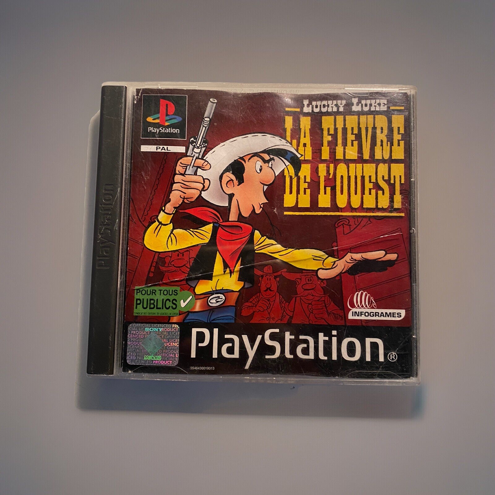 PS1 Lucky Luke ~ La Fievre De L'Ouest ~ FRA