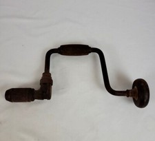 Vintage Stanley Hand Drill No. 945 10 Inch Made In USA
