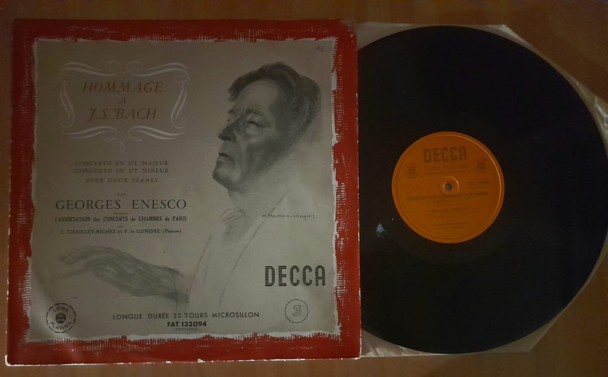 GEORGES ENESCO / J.S. BACH レコード 【公式通販】 GEORGES ENESCO / J.S. BACH レコード 【公式通販】
