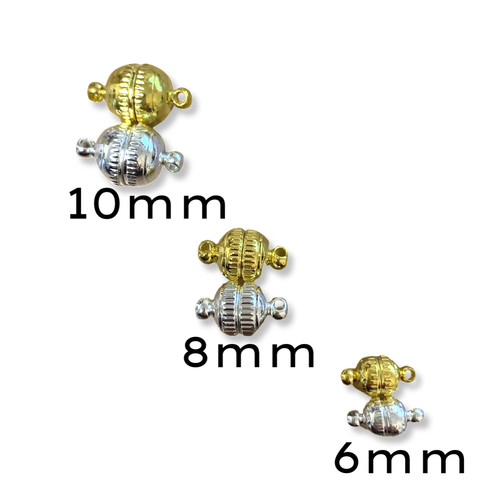 Magnetic Round Ball Clasps