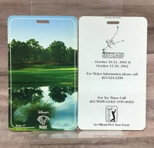 Disney's Eagle Pines~Golf Bag Tags~Set of 2