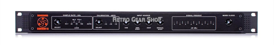 Dangerous Music Convert-8 8 Channel D/A Converter Digital to Analog Interface - Image 2 of 4