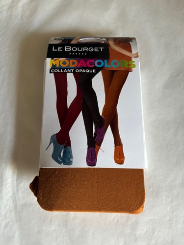 Collants Opaques Dorés LE BOURGET MODACOLORS - Taille 1/2, 50 Deniers, Parfaits Pour L'hiver