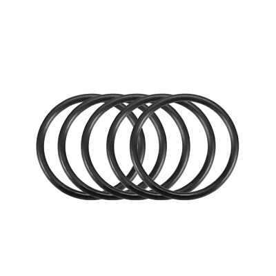 50Stück27x1,9mmschwarzeflexibleNitrilkautschuk-O-Ring-Öldichtungsscheiben-Tüllen