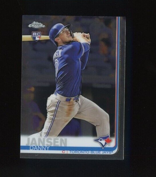 2019 TOPPS CHROME #35 DANNY JANSEN ROOKIE RC TORONTO BLUE JAYS