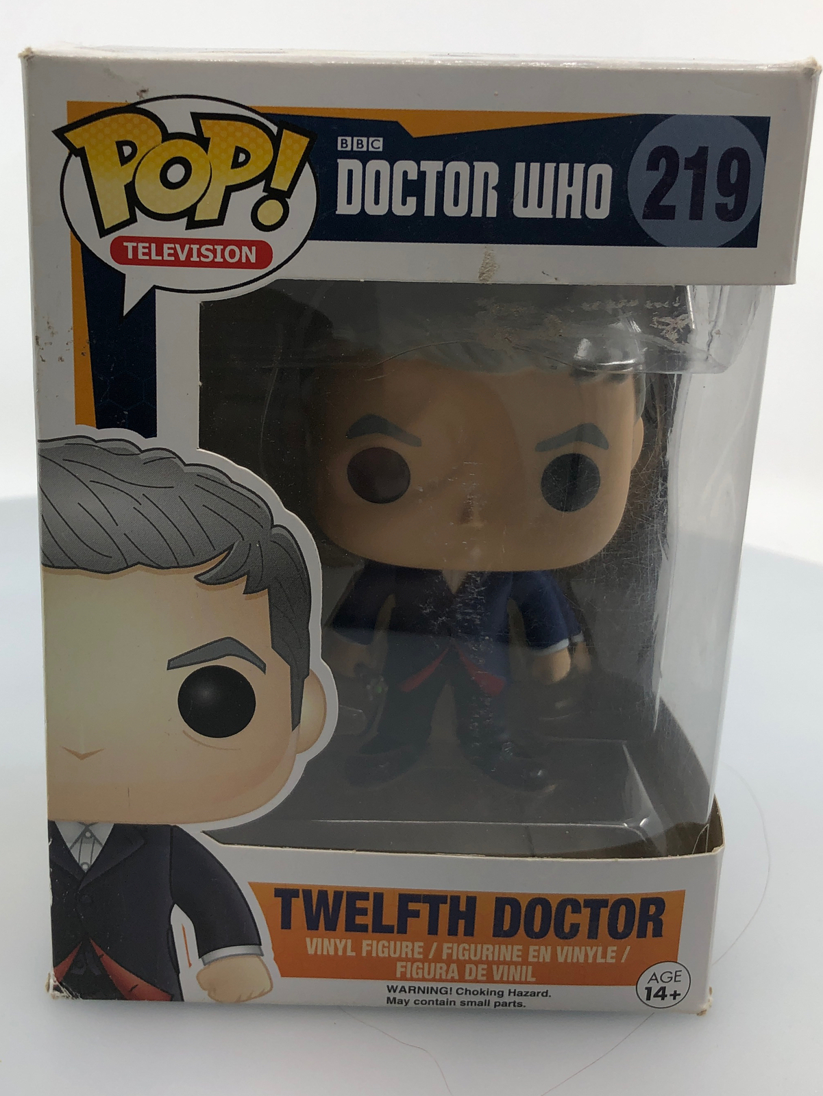 Funko Pop! Television Doctor Who 12Th Doctor #219 Vinyl Figure Damaged