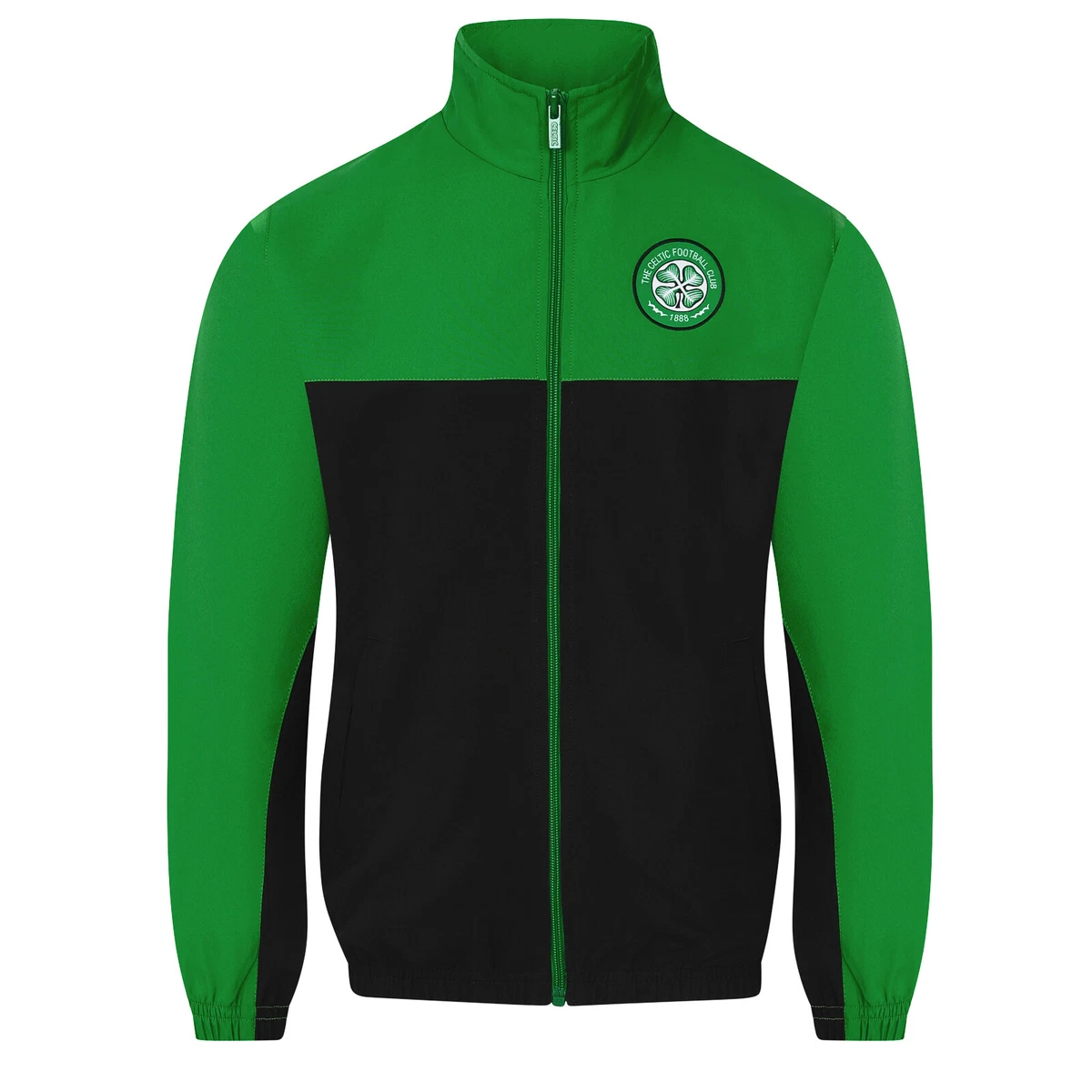 Celtic Football Club Official Soccer Gift Mens Jacket Pants Tracksuit Set