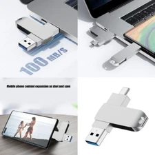 2Interfaces USB Thumb Drive USB Flash Drive For Computer Tablets Smartphone