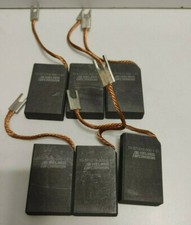 LOT OF 6 NEW OLD STOCK HELWIG 1.937"X1.25"X.375" CARBON BRUSHES 10-371215-300-1