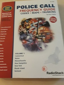 frequency police call guide shack 2002 radio edition