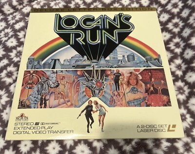 Logans Run Laserdisc ML102144 Widescreen LD WS Michael York Jenny Agutter