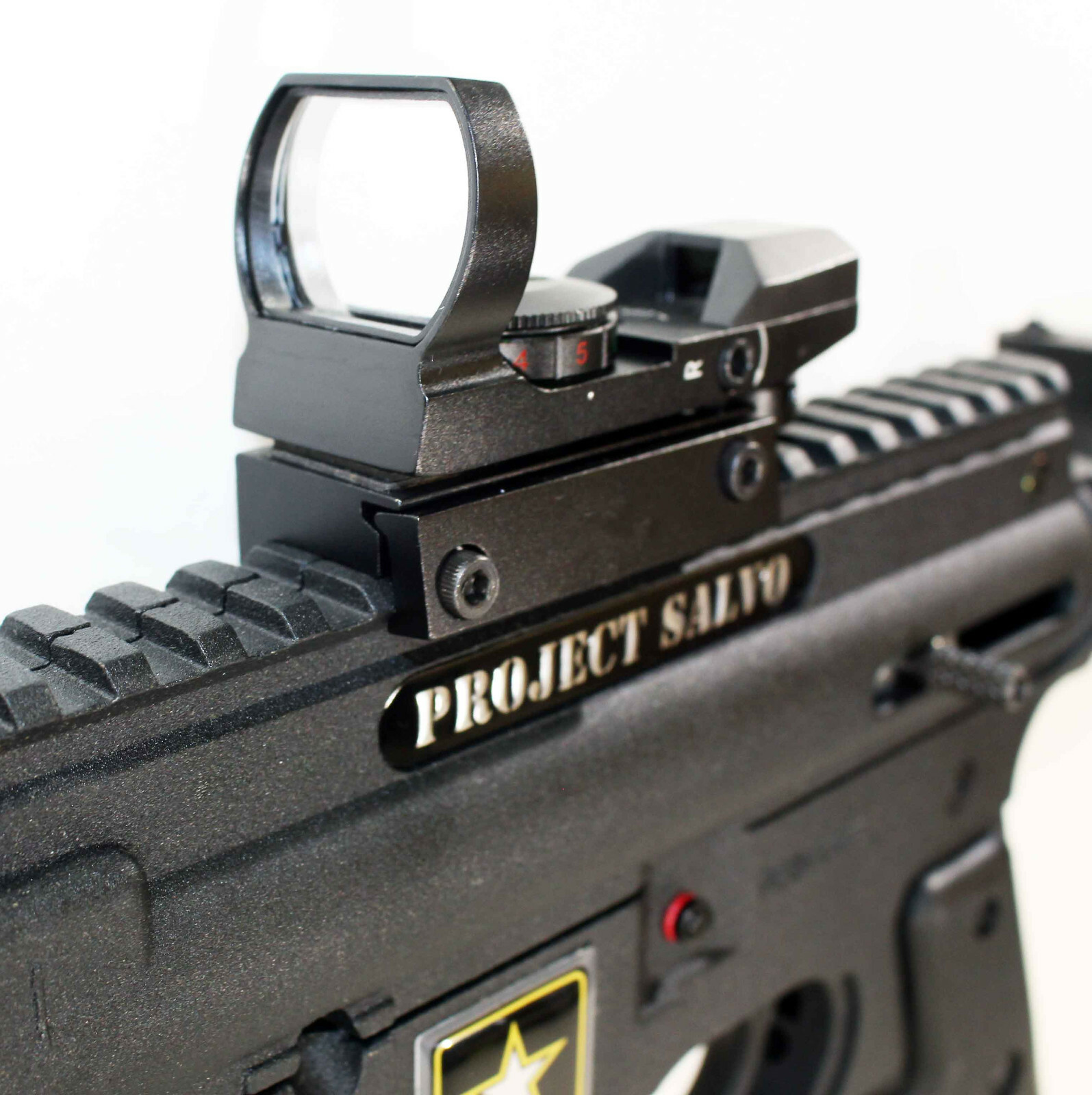 trinity reflex sight red green reticle for tippmann project 