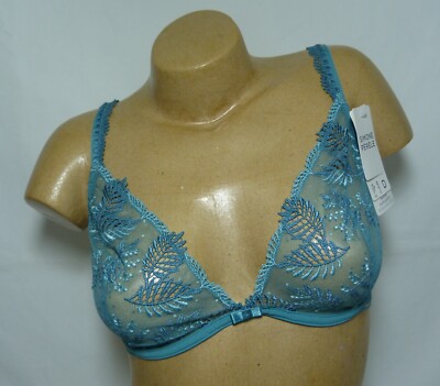 SIMONE PERELE Bloom BH FR 90D EUR 75D INT 34D Triangel Grün Grau