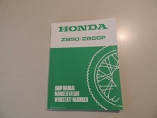 - Manual de taller manual d`atelier HONDA ZB50 P monkey manual de taller de reparación