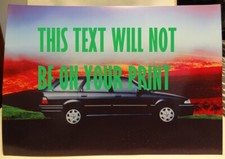 Rover TOURER A3 Poster of classic press photo 42cm x 29.7cm (gloss photocard)